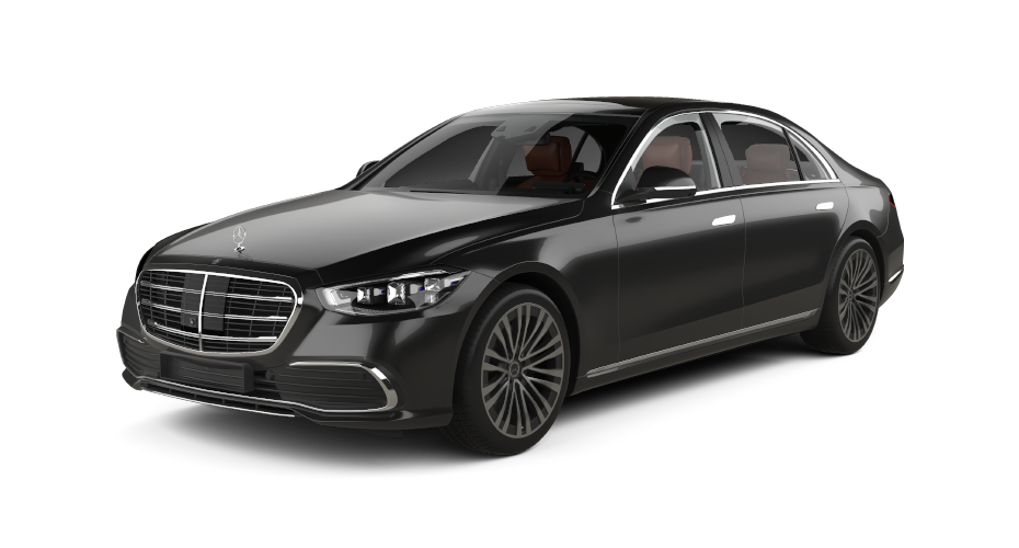 Carey Luxury Sedan Mercedes Benz S Class front right view