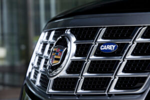 Carey branded magnet featuring company logo and design