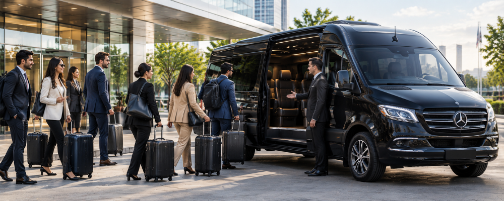 How to Transport a Large Group for a Corporate Event